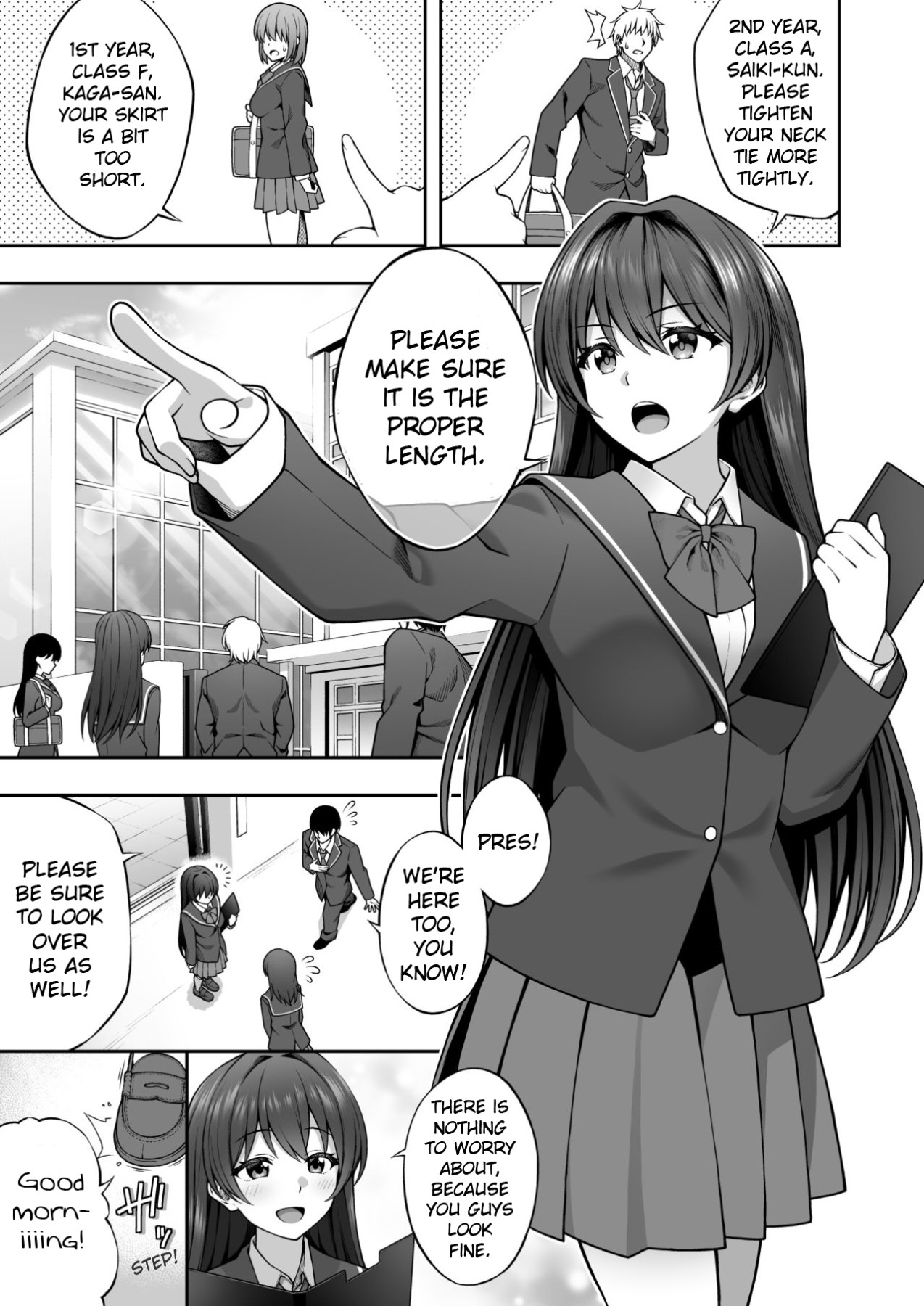 Hentai Manga Comic-Thanks To Hypnotism, I Had The Serious-Looking Student Council President In The Palm Of My Hands-Read-4